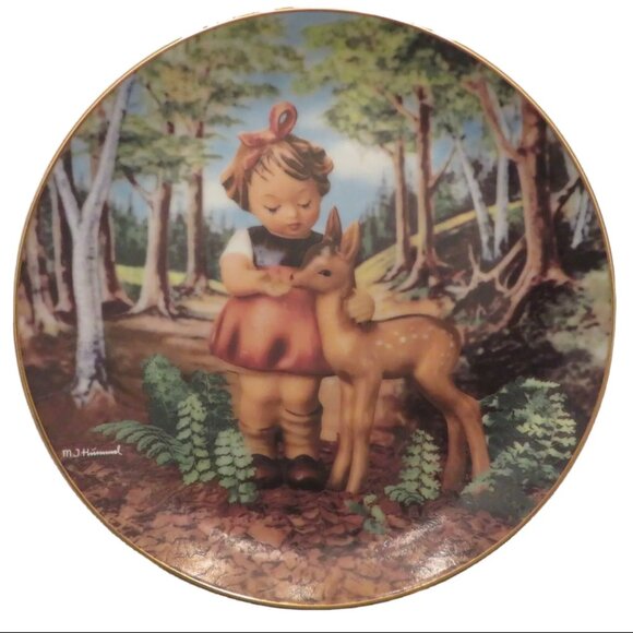 Hummel "Friends" Danbury Mint Plate - Picture 1 of 3